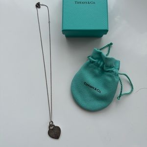 Tiffany heart pendant